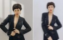 Hoa hậu Ngọc Hân để tóc tém, mặc táo bạo gây bất ngờ