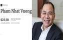 Cổ phiếu VinFast tăng mạnh trở lại, tỷ phú Phạm Nhật Vượng giàu thứ 4 Đông Nam Á
