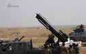 Loạt đại liên và pháo trên xe bán tải của Quân chính phủ Syria