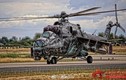 Rùng mình trước dàn trực thăng Mi-24 “xăm trổ đầy mình“