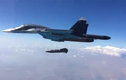 Cận cảnh chiến đấu cơ Su-34 thả bom diệt boongke đầy uy lực
