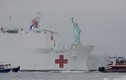 Cận cảnh tàu bệnh viện 1000 giường của Mỹ tới tâm dịch New York 