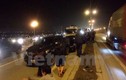 Hà Nội: Tai nạn liên hoàn trên cầu Thanh Trì, giao thông ùn tắc 