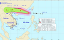 Tin nóng: Cơn bão số 6 trên Biển Đông