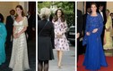 11 mẫu váy dự tiệc quyến rũ của công nương Kate Middleton