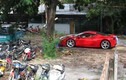 Siêu xe Ferrari 458 ''nát đầu'' tại TP HCM của thiếu gia Phan Thành?