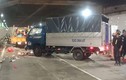 Xe tải tông hàng loạt công nhân trong hầm vượt sông Sài Gòn