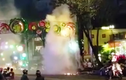 Náo loạn vì đèn trang trí Tết ở trung tâm Sài Gòn phát hoả