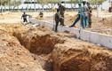 Sạt lở công trình thi công khiến hai công nhân bị chôn vùi