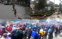 Do bão số 10, Biên Hòa-TPHCM mưa cực lớn, ngập úng khắp nơi