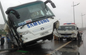 Xe chở công nhân Samsung gặp nạn trên đường Võ Nguyên Giáp