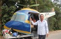 Thú vị trực thăng tự chế từ xe máy cũ chỉ chạy không bay