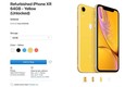 Apple chào bán iPhone XR tân trang, giá từ 499 USD