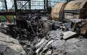 Cận cảnh cơ sở năng lượng ở Kharkov bị Nga tập kích phá hủy