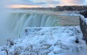 Ngắm khung cảnh ngoạn mục khi thác nước Niagara hùng vĩ đóng băng