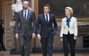 Lãnh đạo thế giới chúc mừng Tổng thống Pháp Macron tái đắc cử