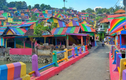 Những ngôi làng màu mè thu hút du khách vì sơn màu “cực độc”