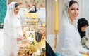 Cô dâu của Hoàng tử Brunei rạng rỡ trong lễ chúc phúc