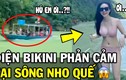 Du khách mặc bikini trên sông Nho Quế, bao lần thắng cảnh bị làm xấu?