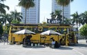 Độc đáo xe buýt phế thải được hô biến thành quán cà phê