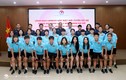Lãnh đạo LĐBĐVN động viên tuyển nữ Việt Nam trước VL Olympic Paris 2024
