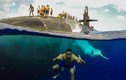 Choáng ngợp “bể bơi” di động của tàu ngầm Mỹ