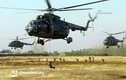 Choáng ngợp dàn Mi-17 Trung Quốc tập trận đổ bộ đường không