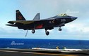 Không thua Mỹ, Trung Quốc khoe ảnh FC-31 hạ cánh trên tàu sân bay