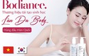 Diễn viên Lương Thu Trang lựa chọn thế hệ dược mỹ phẩm sinh học Bodiance để nuôi dưỡng làn da body mịn màng
