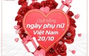 Viettel++ tung hàng ngàn voucher quà tặng yêu thương phái đẹp dịp 20/10