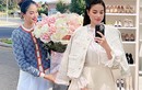 Hoa hậu rời showbiz sang Mỹ làm bà chủ bán hoa, đi làm ăn mặc "nức mùi tiền"