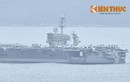 Cận cảnh siêu hàng không mẫu hạm USS Theodore Roosevelt neo tại Đà Nẵng