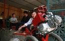 Nông dân Việt tự chế máy cày từ xe máy