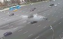 Hiện trường tai nạn xe của Tổng thống Putin ở Moscow
