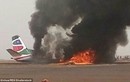 Hiện trường máy bay chở 45 người rơi ở Nam Sudan