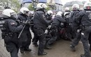 Hình ảnh đụng độ giữa cảnh sát và người biểu tình ở Đức
