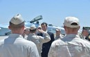 Ảnh: Tổng thống Assad thăm căn cứ không quân của Nga ở Syria