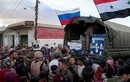 Video: Cư dân thành phố Deir Ezzor nhận đồ cứu trợ Nga