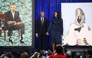 Cận cảnh bức họa chân dung vợ chồng cựu Tổng thống Obama
