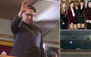 Hình ảnh hiếm hoi lãnh đạo Kim Jong-un xem sao Hàn biểu diễn