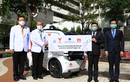 Huawei thử nghiệm xe không người lái 5G tại bệnh viện 