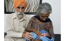 Sốc cụ bà Ấn Độ 70 tuổi sinh con đầu lòng