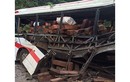 Vụ nổ xe khách nhiều người Việt tử vong: Lái xe là người Lào?