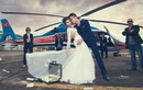 Bộ ảnh cưới “ông trùm và người đẹp” tại sân bay