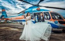 Ảnh cưới bên trực thăng 300 tỷ của DJ số 1 Việt Nam