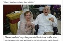 Đám cưới đầu của cô dâu 80 tuổi, chú rể 95 tuổi
