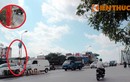 CSGT đang xác minh xe biển xanh làm loạn cầu Chương Dương