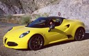 “Người đẹp Ý” Alfa Romeo 4C Spider lộ diện không che đậy