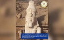 Tìm thấy nửa trên của bức tượng pharaoh Ai Cập cổ đại