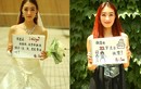 Nữ sinh viên mặc váy cưới cầu hôn bạn trai